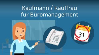 Kaufmann  Kauffrau für Büromanagement  Ausbildung Aufgaben Gehalt [upl. by Weisman]