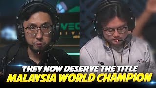 MALAYSIA now DESERVES the Title quotWorld Championquot After Sweeping Team Philippines in IESF 2024 Finals [upl. by Oinoitna592]