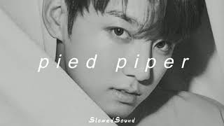 bts  pied piper slowed  reverb [upl. by Ahsiner]