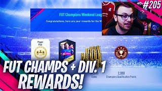 FIFA 19 MY GOLD 1 FUT CHAMPIONS amp DIVISION 1 REWARDS WE PACK A WALKOUT [upl. by Valera832]