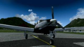 Beechcraft Bonanza F33A engine start [upl. by Eilzel]