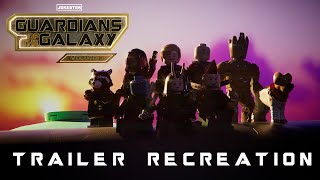 Guardians Of The Galaxy Volume 3 Trailer Made in LEGO [upl. by Nassah221]