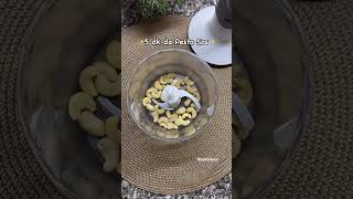 5 dk da evde pesto sos pesto tarif yemektarifleri yemektarifi nefisyemektarifleri recipe food [upl. by Porush]