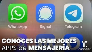 Cómo Elegir la Mejor App de Mensajería Lo Que No Sabías Sobre Tu Privacidad [upl. by Ecyarg926]