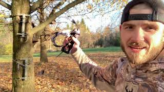 Hawk Mobile Run n Gun Treestand Review [upl. by Suciram473]