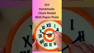 Clock model for kids  How to make clock model easy way  School Project clock making [upl. by Highams]