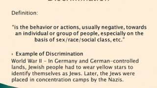 Racial Discrimination Class X English Activity [upl. by Glynias]