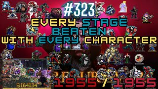 Vampire Survivors Every Stage Beaten With Every Character 323 [upl. by Llertnac442]