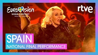 Nebulossa  ZORRA  Spain 🇪🇸  National Final Performance  Eurovision 2024 [upl. by Vastah]