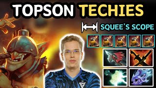 🔥 736b TOPSON TECHIES Midlane Highlights 🔥 Hitter Build TECHIES  Dota 2 [upl. by Eenaej16]