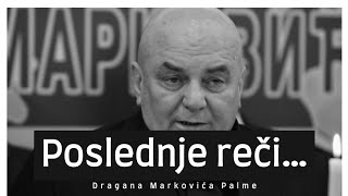 Palma pre smrti napravio oproštajnu večeru Ovo su njegove POSLEDNJE REČI… [upl. by Razal]