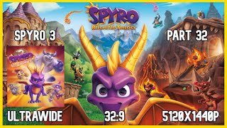 Sunrise Spring amp Sheila  Spyro Reignited Trilogy 3 Part 32 Ultrawide Playthrough Unedited 329 [upl. by Scrope109]