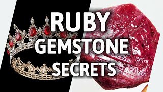 Ruby Gemstone  The King of all Gemstones [upl. by Neelyad]