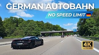 Drive in German Autobahn A3 amp A5 4K HDR Fast Driving Tour from Aschaffenburg Germany to France 2024 [upl. by Wilkie872]