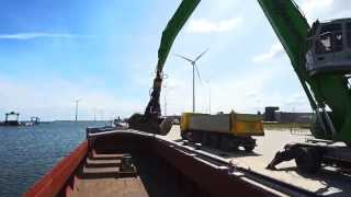 SENNEBOGEN  Material Handling 835 Material Handler ESeries technology with green efficiency [upl. by Tina]