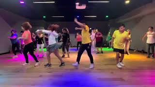 Cumbia Wepa  Baile fitness DANSEPIRE by Edwin creys Cardio dance fitness 2024 Smart Fit [upl. by Hsuk]