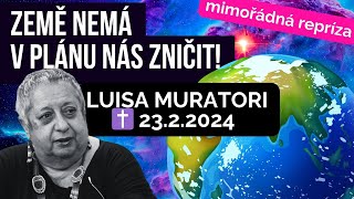 Luisa Muratori ZEMĚ NEMÁ V ÚMYSLU NÁS ZNIČIT repríza Příznaky transformace mod Ava Brožová [upl. by Cleveland]