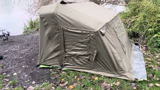 Ridgemonkey 1 man compact Bivvy [upl. by Akehsyt]