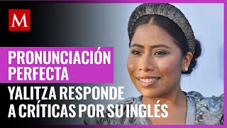 Yalitza Aparicio responde a críticas de Superholly por su inglés quotCuesta muchoquot [upl. by Hanahsuar]