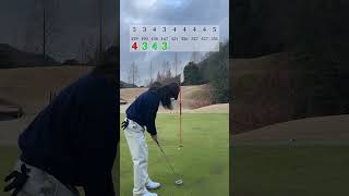 70台のリアル ウエストワンズカンツリー倶楽部 3H golf golfswing ゴルフ vintage [upl. by Ayikal739]