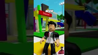 How a Noob Plays Brookhaven👨 roblox shorts brookhavenrp [upl. by Enylhsa]