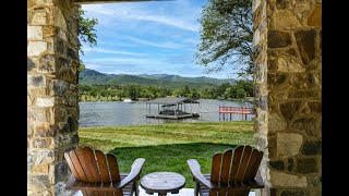 Lakefront Home in the NC Mountains 234 Shores Drive Hayesville NC [upl. by Publus]