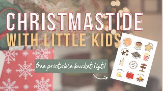 FINALLY ON BREAK  Prepping for Christmastide with Toddlers 🌟 [upl. by Roberts]