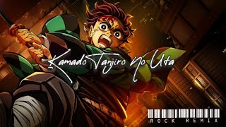 Kamado Tanjiro No Uta Demon Slayer  Kimetsu No Yaiba Rock Version RemixCover [upl. by Beata239]