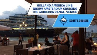 Holland America Line ms Nieuw Amsterdam in Venice [upl. by Nnyliram]