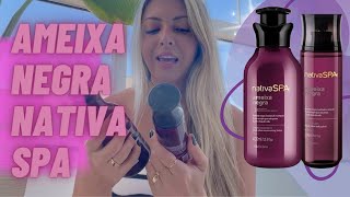 RESENHA AMEIXA NEGRA NATIVA SPA O BOTICÁRIO 🍷 Body splash e hidratante com fixação de importado [upl. by Pelagi]