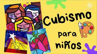 CUBISMO  ARTES  PREESCOLAR [upl. by Anuaf]