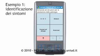 2010 Comunicazione fra Soccorritori e Pazienti Sordi unApplicazione Mobile [upl. by Linetta]