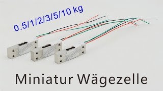 Miniatur Wägezelle 10kg 5kg 3kg 2kg 1kg gewichtssensor [upl. by Dnomso907]