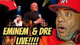 EMINEM HOUDINI x FORGOT ABOUT DRE LIVE   REACTION [upl. by Gomer]