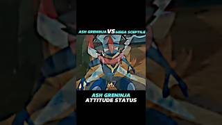 GRENINJA VS SCEPTILE  GRENINJA ATTITUDE STATUS  viralshort pokemon treanding [upl. by Ycniuqed]