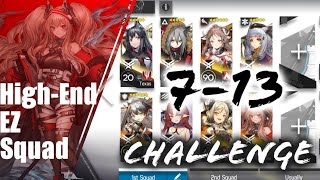 Arknights 713 Challenge mode HighEnd EZ Squad [upl. by Rodolfo]