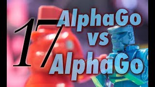 AlphaGo vs AlphaGo with Michael Redmond 9p Game 17 [upl. by Katt]