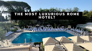 Rome Cavalieri A Waldorf Astoria Hotel Tour  Review  The Most Luxurious Hotel in Rome [upl. by Lerim549]