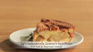 Benodigdheden  Grannys Wereldberoemde Appeltaart  Omas appeltaart recept  Grannys [upl. by Annaira]