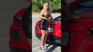 Dont touch my car please 😁 corvettec8 sportscar funny c8corvette americancar corvetteracing [upl. by Ina]