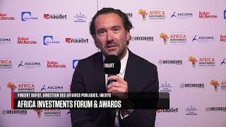 AFRICA INVESTMENTS FORUM amp AWARDS  INTERVIEW  Vincent Dufief Imerys [upl. by Tyra]