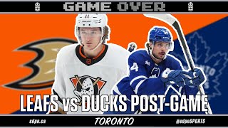 Maple Leafs vs Anaheim Ducks Post Game Analysis  Jan 3 2024  Game Over Toronto [upl. by Rosenberger839]