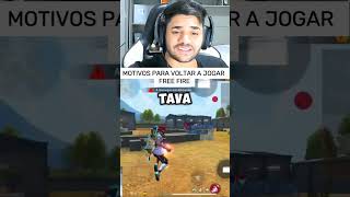 motivos para jogar free fire [upl. by Downall]