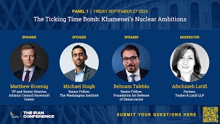 The Iran Conference  The Ticking Time Bomb Khamenei’s Nuclear Ambitions [upl. by Bez166]