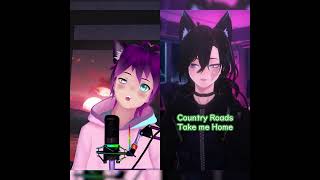 Country Roads Duet By 2 Handsome Vtubers Evolite fumpen [upl. by Amapuna681]