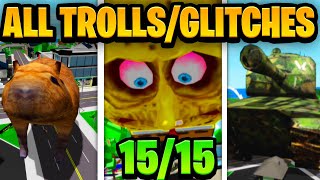 NEW ALL 15 GIANT UGC GLITCHBUG In Brookhaven IDCODES  Roblox  Part 4 [upl. by Nueormahc177]