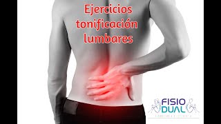 Ejercicios tonificacion LUMBARES [upl. by Htaek]