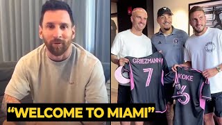 Antoine Griezmann potentially joining MESSI at Inter Miami after his social media post goes viral [upl. by Yarvis]