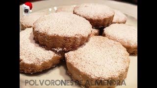 POLVORONES DE ALMENDRA MOULINEX CUISINE [upl. by Eteragram996]