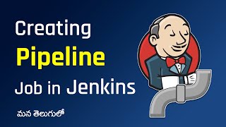 Create First Jenkins Pipeline Job  Maven Build Project  DevOps in Telugu [upl. by Tankoos]